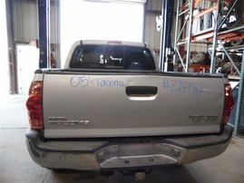 2005 Toyota Tacoma Silver SR5 Crew Cab 4.0L AT 2WD #Z24762